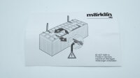 Märklin H0 47708 Behälter-Tragwagen Deutsche Post (Containerwagen)  Lgns 570 der DB AG Postmuseumswagen 2000