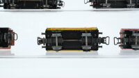 Märklin H0 Konvolut Schotterwagen "367" Hochbordwagen "365" gedeckter Güterwagen "382" Niederbordwagen "364" Weinfasswagen
