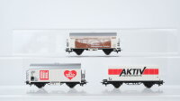 Märklin H0 Konvolut Kühlwagen "100 Jahre Müngstener Brücke, Bild, AKTIV" DB/u.a.