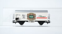 Märklin H0 Konvolut Kühlwagen "DAB Pilsener, 30 Jahre Eisenbahnmuseum Nördlingen" Flachwagen "1 FC Märklin"