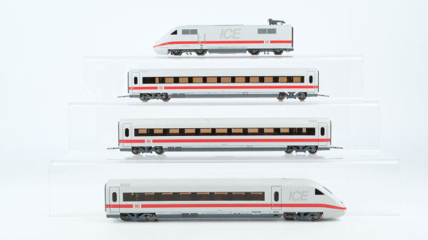 Roco H0 Konvolut "ICE" Triebköpfe (ohne Antrieb) Mittelwagen 1.Kl. 2.Kl. DB