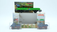 Märklin H0 94110 Niederbordwagen mit...