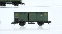 Trix H0 Konvolut gedeckte Güterwagen Niederbordwagen K.Bay.Sts.B.