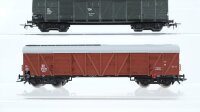 Piko H0 Konvolut gedeckte Güterwagen DR