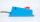 Märklin 37540 Trafo 10VA hellblau (verschmutzt und beschriftet)
