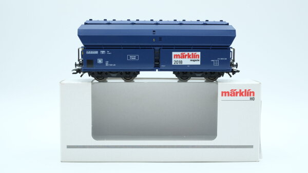Märklin H0 48518 Selbstentladewagen mit Klappdeckeldach (märklin Magazin 2018) Tad-u 961