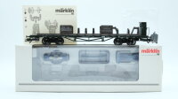 Märklin H0 2001 Flachwagen mit Ladung Schuler...