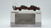 Märklin H0 46957 Rungenwagen mit Kurierwagen  Kls...