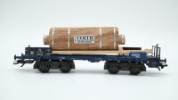 Märklin H0 48251 Flachwagen mit Papier-Glättzylinder (Jahreswagen 2002)