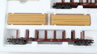Märklin H0 4516 Wagen-Set "Holztransport" DB (unvollständig)