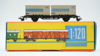 Zeuke TT 536/545/480 Containertragwagen mit 2 Containern...