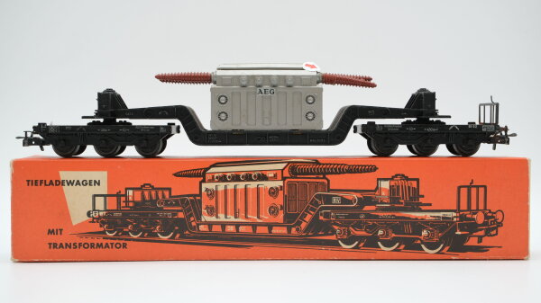 Märklin H0 4617 Tiefladewagen mit Transformator  SST 53  St 52 der DB