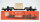 Märklin H0 4618 Tiefladewagen mit Kiste DB
