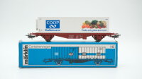 Märklin H0 4673 Behälter-Tragwagen...