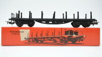 Märklin H0 4516 Flachwagen mit Rungen SSka der DB