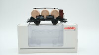 Märklin H0 46744 Weinfaßwagen mit Bremserhaus...