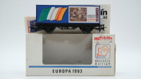 Märklin H0 84572 Behälter-Tragwagen EUROPA 1993 (Containerwagen)  BT 30