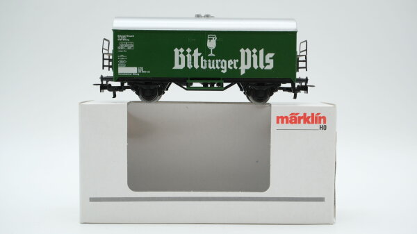 Märklin H0 4421 Bierwagen "BITBURGER" (Kühlwagen) DB