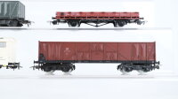 Piko H0 Konvolut Hochbordwagen gedeckte Güterwagen Niederbordwagen DR/CSD