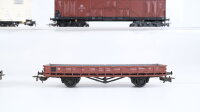 Piko H0 Konvolut Hochbordwagen gedeckte Güterwagen Niederbordwagen DR/CSD