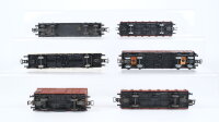 Piko H0 Konvolut Hochbordwagen gedeckte Güterwagen Niederbordwagen DR/CSD
