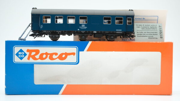 Roco H0 46334 Bautruppführerwagen Bauzug DB