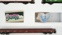 Zeuke TT 01530 Güterwagen-Set "Deutsche Einheit Berlin 1990 mit Wandhalter