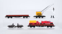 Märklin H0 Konvolut Kranwagen Kranschutzwagen...