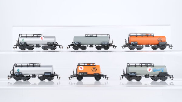 BTTB TT Konvolut Kesselwagen "JTL Rheinmetall" DR (Abbrüche)