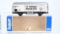 Märklin/baur H0 Konvolut Rungenwagen "Baumstämme" Autotransportwagen mit 8 PKW Kühlwagen "13., 16. HattingerAltstadtfest" DB/RN