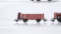 Zeuke u.a. TT Konvolut Säurefasswagen Silowagen Hochbordwagen gedeckter Güterwagen DR