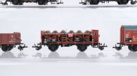 Zeuke u.a. TT Konvolut Säurefasswagen Silowagen Hochbordwagen gedeckter Güterwagen DR