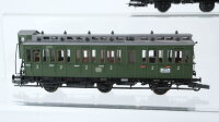 Roco H0 Konvolut Umbauwagen 2.Kl. Umbauwagen mit Stückgutabteil Abteilwagen 2.Kl. Wasch- und Duschwagen DB
