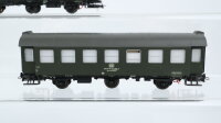 Roco H0 Konvolut Umbauwagen 2.Kl. Umbauwagen mit Stückgutabteil Abteilwagen 2.Kl. Wasch- und Duschwagen DB