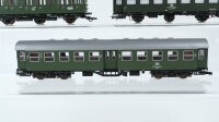 Roco H0 Konvolut Umbauwagen 2.Kl. Umbauwagen mit Stückgutabteil Abteilwagen 2.Kl. Wasch- und Duschwagen DB