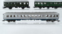 Märklin H0 Konvolut Personenwagen "Silberling" 2.Kl. Umbauwagen mit Stückgutabteil Personenwagen 1./2.Kl. DB