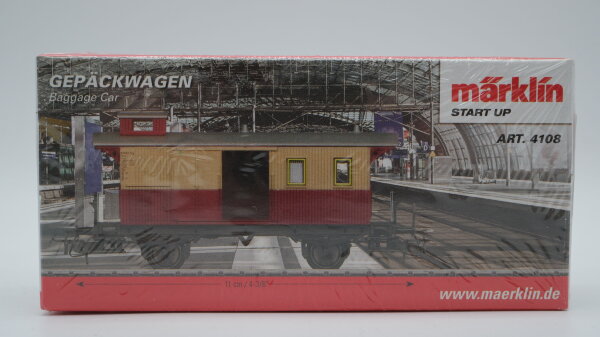 Märklin H0 4108 Gepäckwagen St.E.G