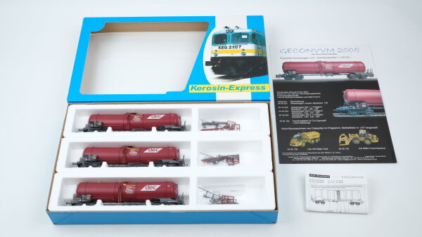 Tillig H0 4949202 Güterwagen-Set Kesselwagen Nr 121 135 165 Zans PKP