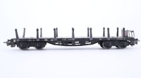 Märklin H0 4516 Flachwagen mit Rungen SSka der DB