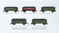 BTTB TT Konvolut Umbauwagen 2./3. Kl. K.P.E.V.