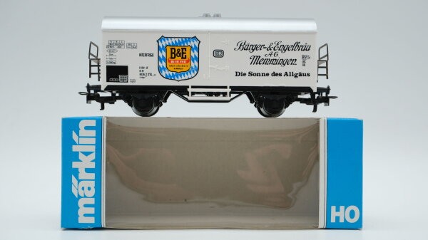 Märklin H0 4415 Bierkühlwagen Bürger + Engelbräu Memmingen DB
