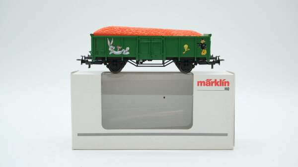 Märklin H0 44242 Offener Güterwagen Möhren-Transport  O Jahreswagen 2003