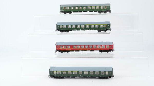 BTTB TT Konvolut Abteilwagen 1./2. Kl. Speisewagen "Mitropa" DR