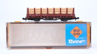 Roco N 02314S Rungenwagen mit Holz DB