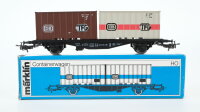 Märklin H0 4673 Behälter-Tragwagen...