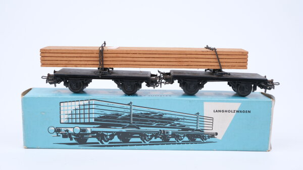 Märklin H0 4512 Drehschemelwagen (Langholzwagen)  H der DB