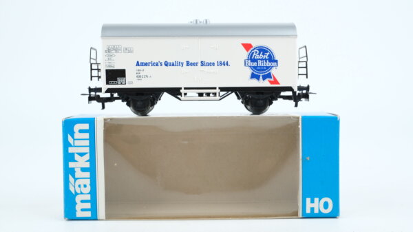 Märklin H0 4569 Bierwagen PABST (Kühlwagen)  Ichqrs 377 der DB