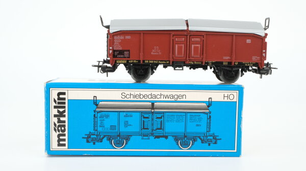 Märklin H0 4619 Schiebedachwagen Kmmks 51 DB