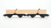 Märklin H0 4512 Drehschemelwagen (Langholzwagen)  H der DB