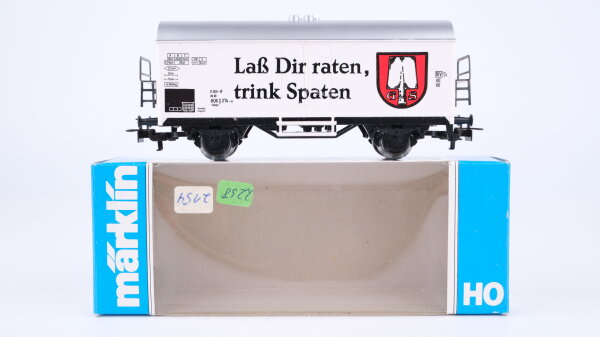 Märklin H0 4415 Kühlwagen "Laß dir raten, trink Spaten" DB